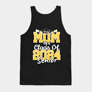 Proud Mom Of a Class Of 2024 Senior Graduation Graduate Mother Tank Top